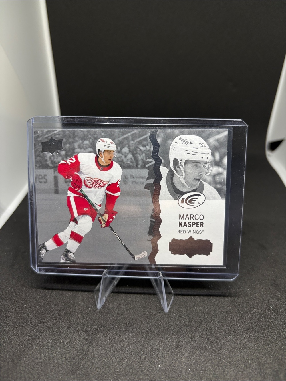 Upper Deck Marco Kasper Rookie Hockey Trading Card